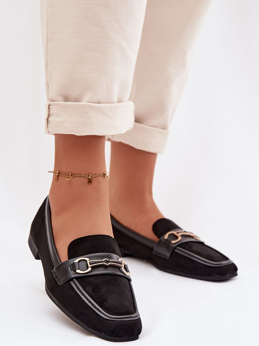 Mocassini Donna Neri Chic e Trendy