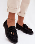 Mocassini Donna Neri Chic e Trendy