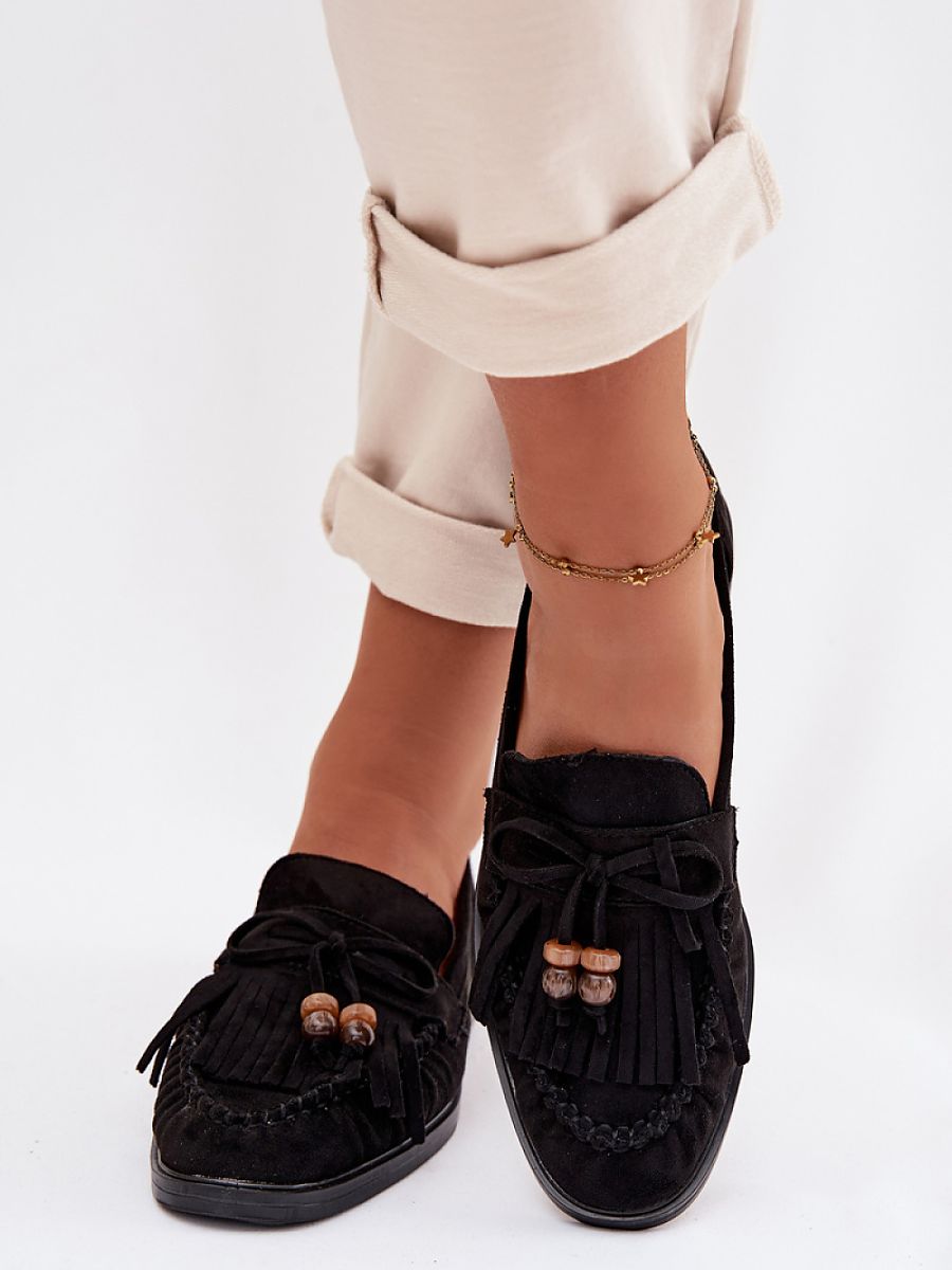 Mocassini Donna Neri Chic e Trendy