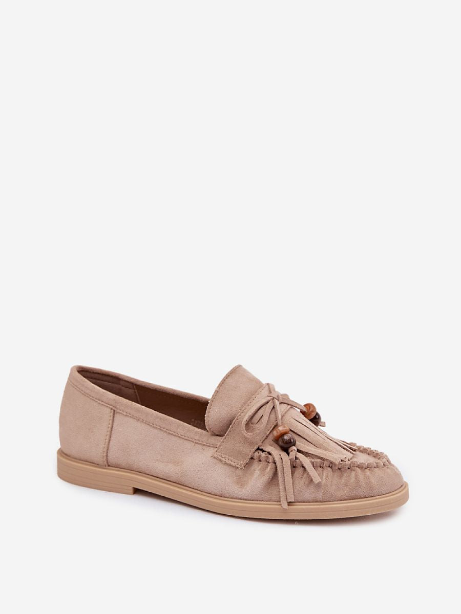 Mocassini Donna Beige alla Moda