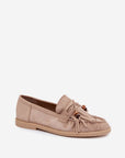 Mocassini Donna Beige alla Moda