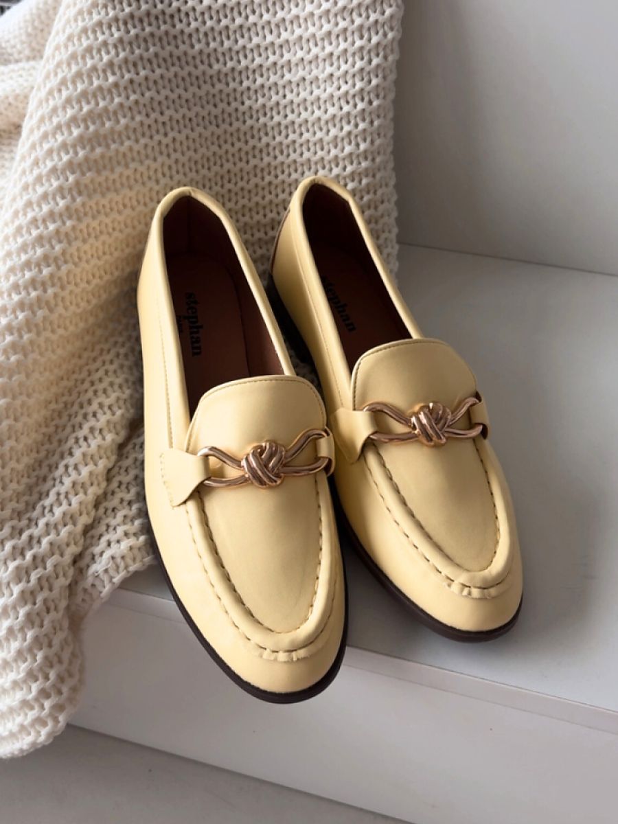 Mocassini Donna Gialli Classici