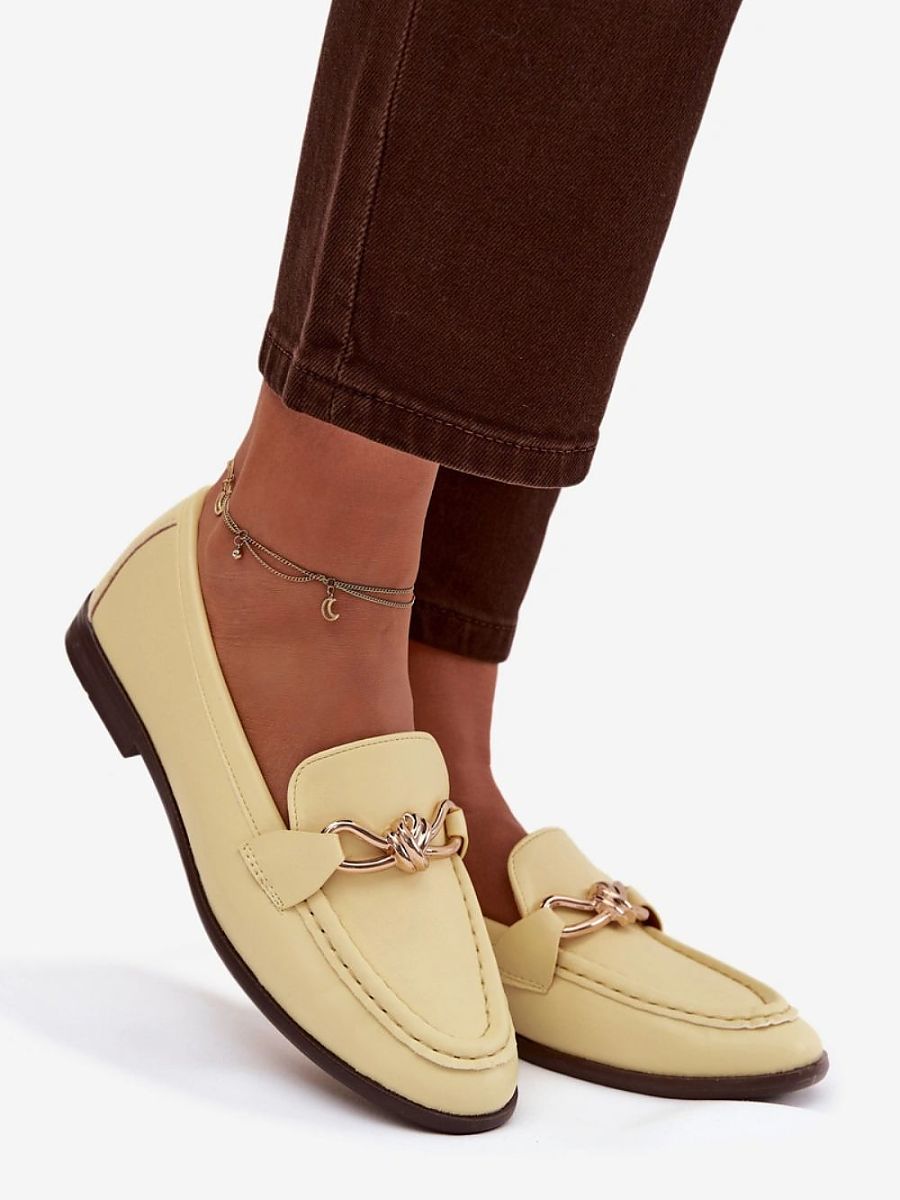 Mocassini Donna Gialli Classici