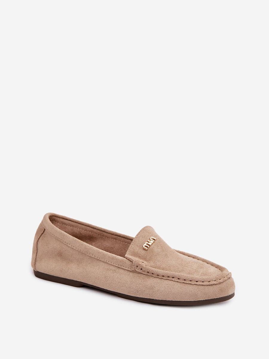 Mocassini Donna Beige Classici