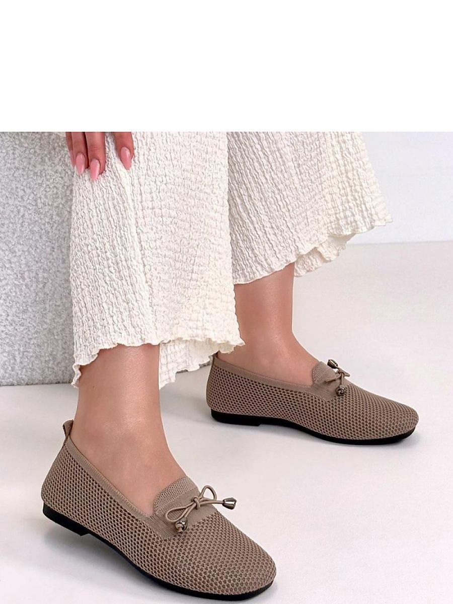Mocassini Donna Beige Moderni