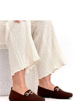 Mocassini Donna Marroni Chic e Trendy