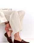 Mocassini Donna Marroni Chic e Trendy