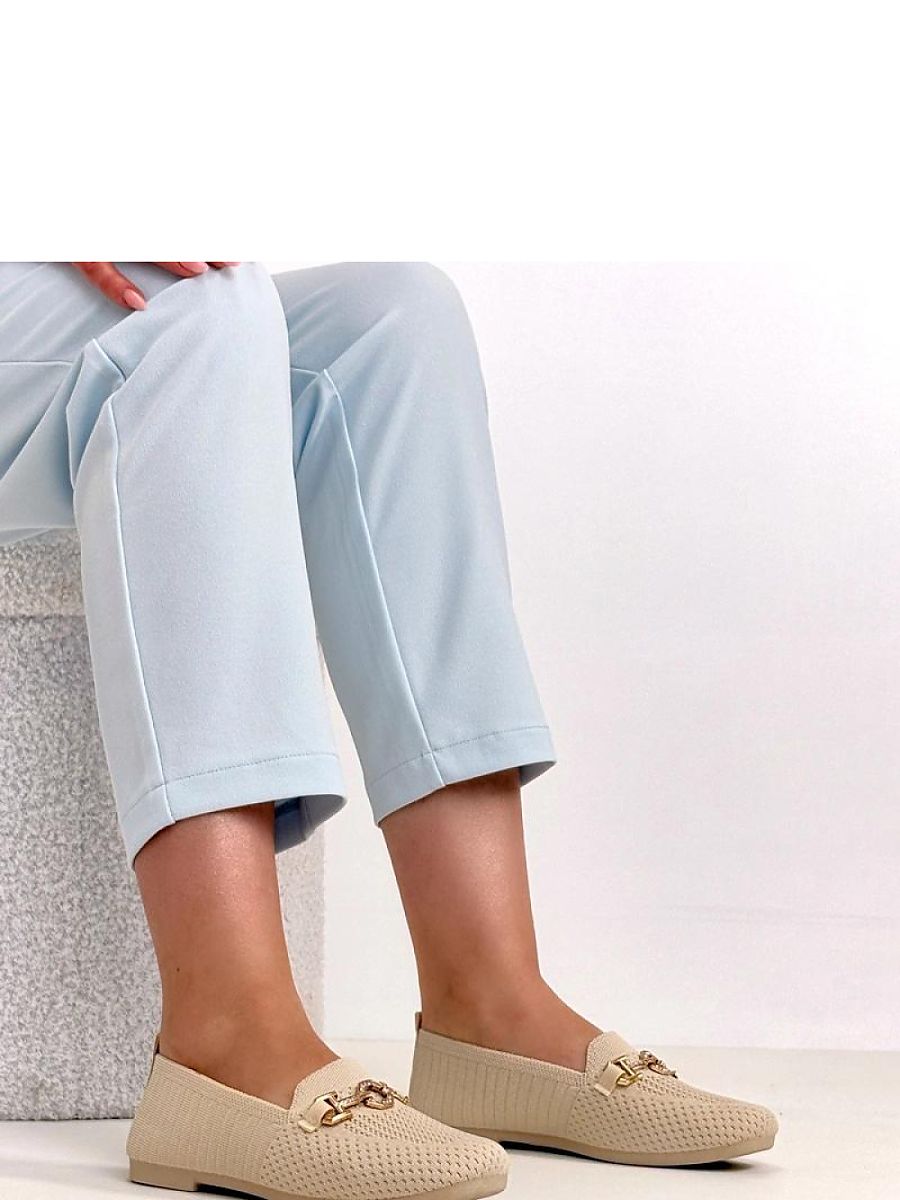 Mocassini Donna Beige Comodi