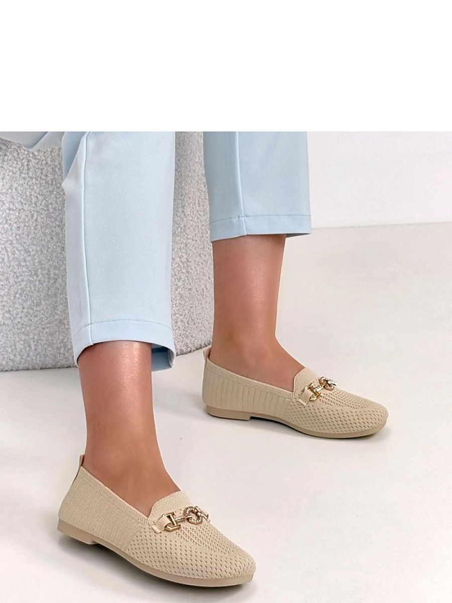 Mocassini Donna Beige Comodi