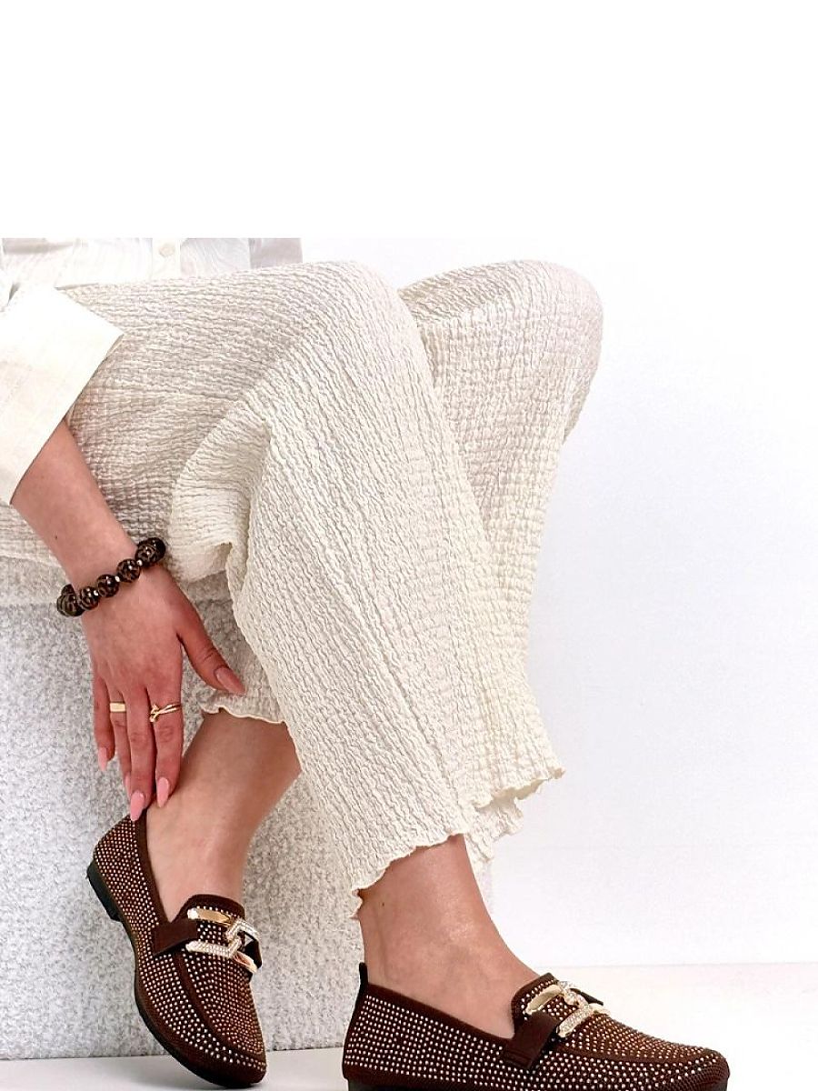 Mocassini Donna Marroni alla Moda