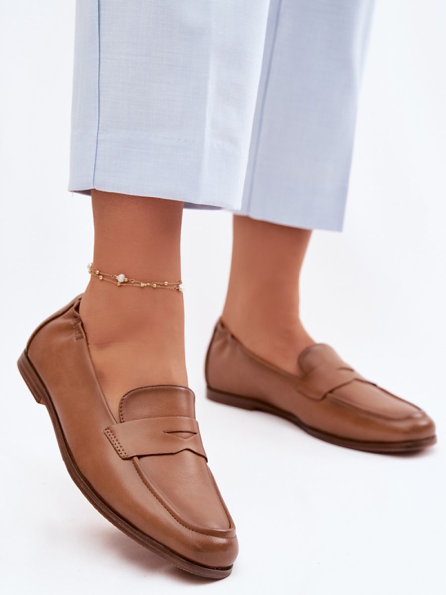 Mocassini Donna Marroni Chic e Trendy