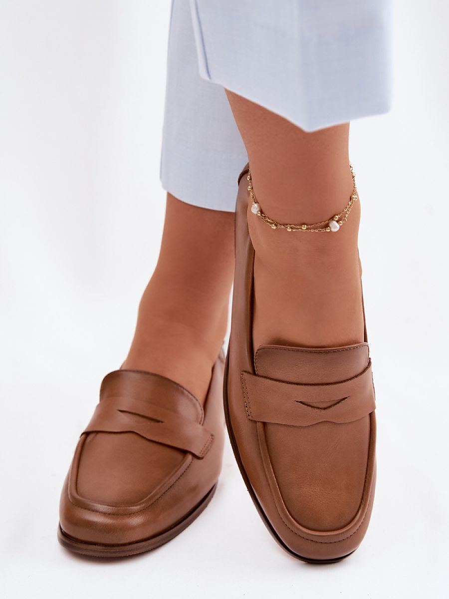 Mocassini Donna Marroni Chic e Trendy