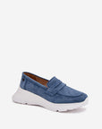 Mocassini Donna Blu Navy alla Moda