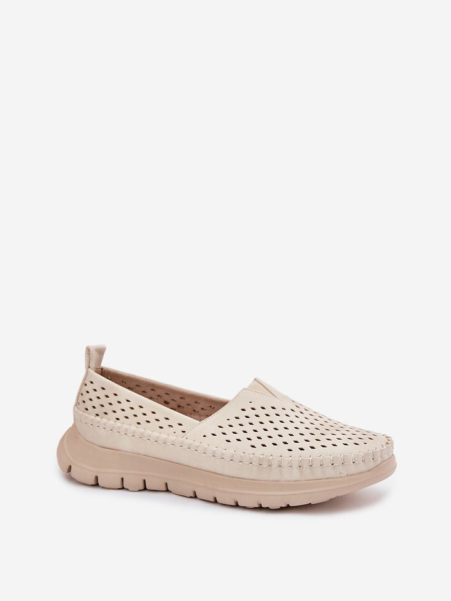 Mocassini Donna Beige di Tendenza
