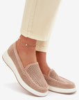 Mocassini Donna Beige Chic e Trendy