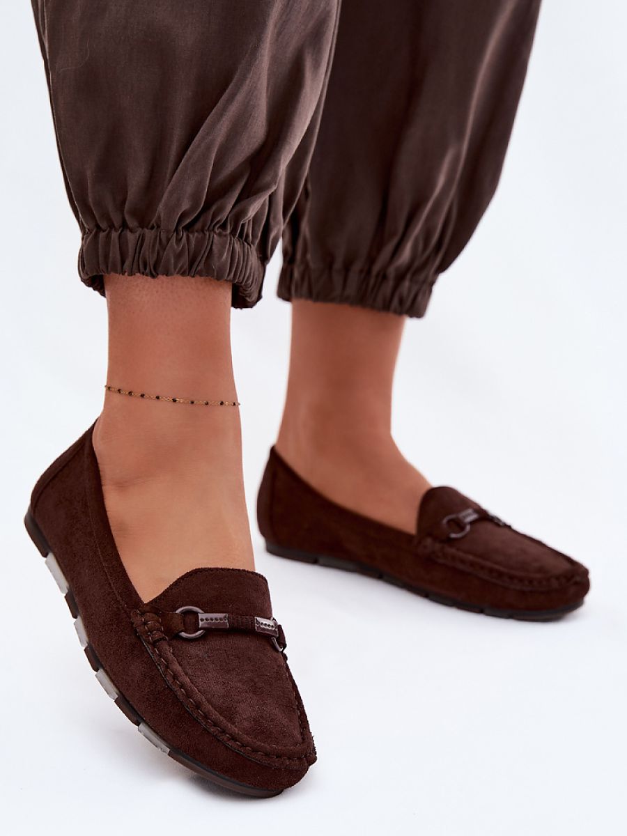 Mocassini Donna Marroni Chic e Trendy