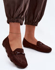 Mocassini Donna Marroni Chic e Trendy