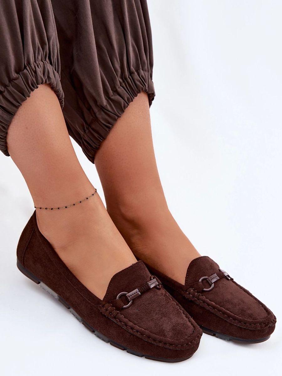 Mocassini Donna Marroni Chic e Trendy