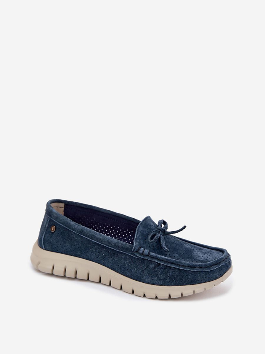 Mocassini Donna Blu Navy Chic e Trendy