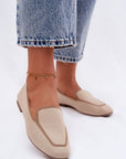 Mocassini Donna Beige Classici