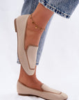 Mocassini Donna Beige Classici