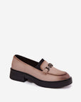 Mocassini Donna Beige alla Moda