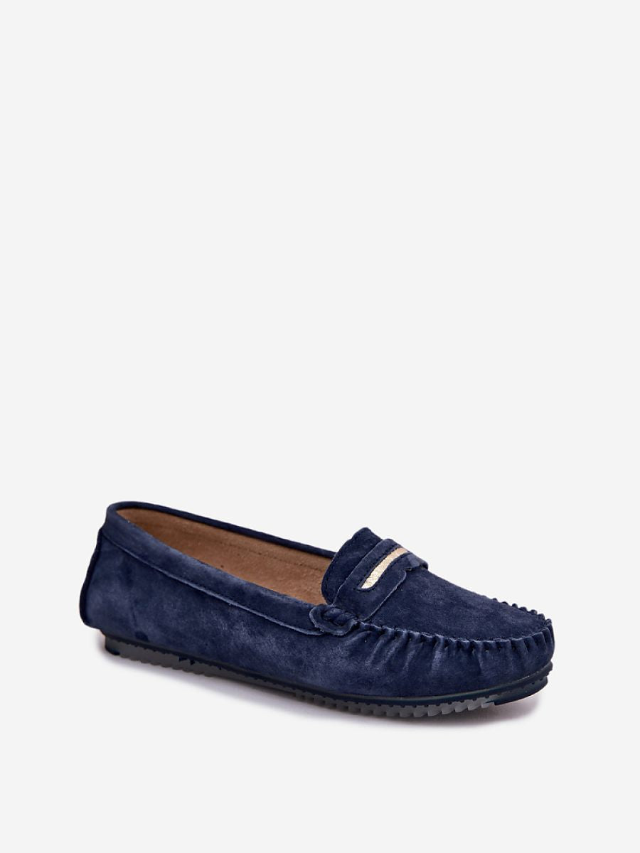 Mocassini Donna Blu Navy Moderni