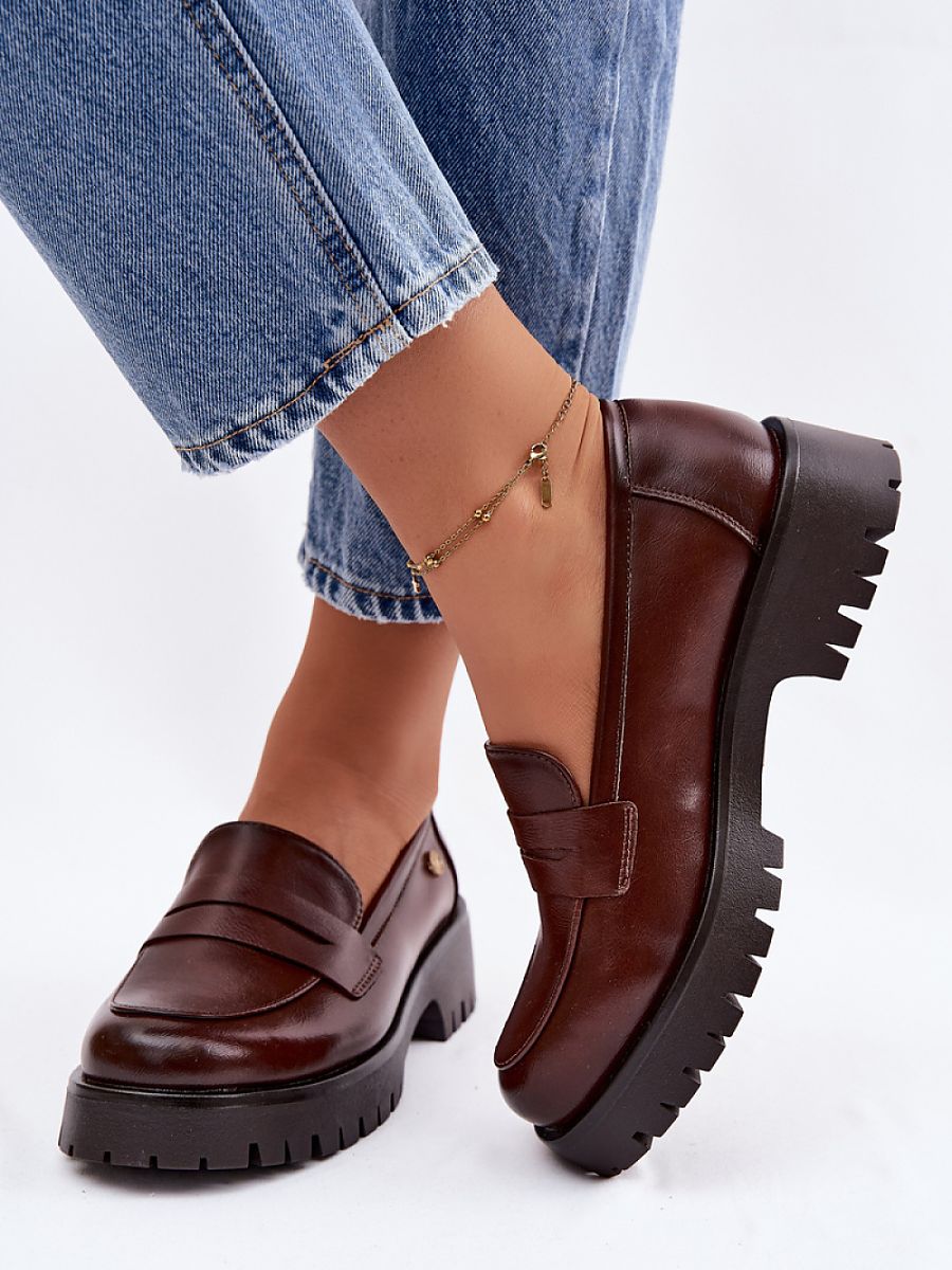 Mocassini Donna Marroni Chic e Trendy