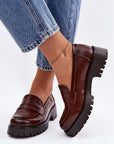 Mocassini Donna Marroni Chic e Trendy