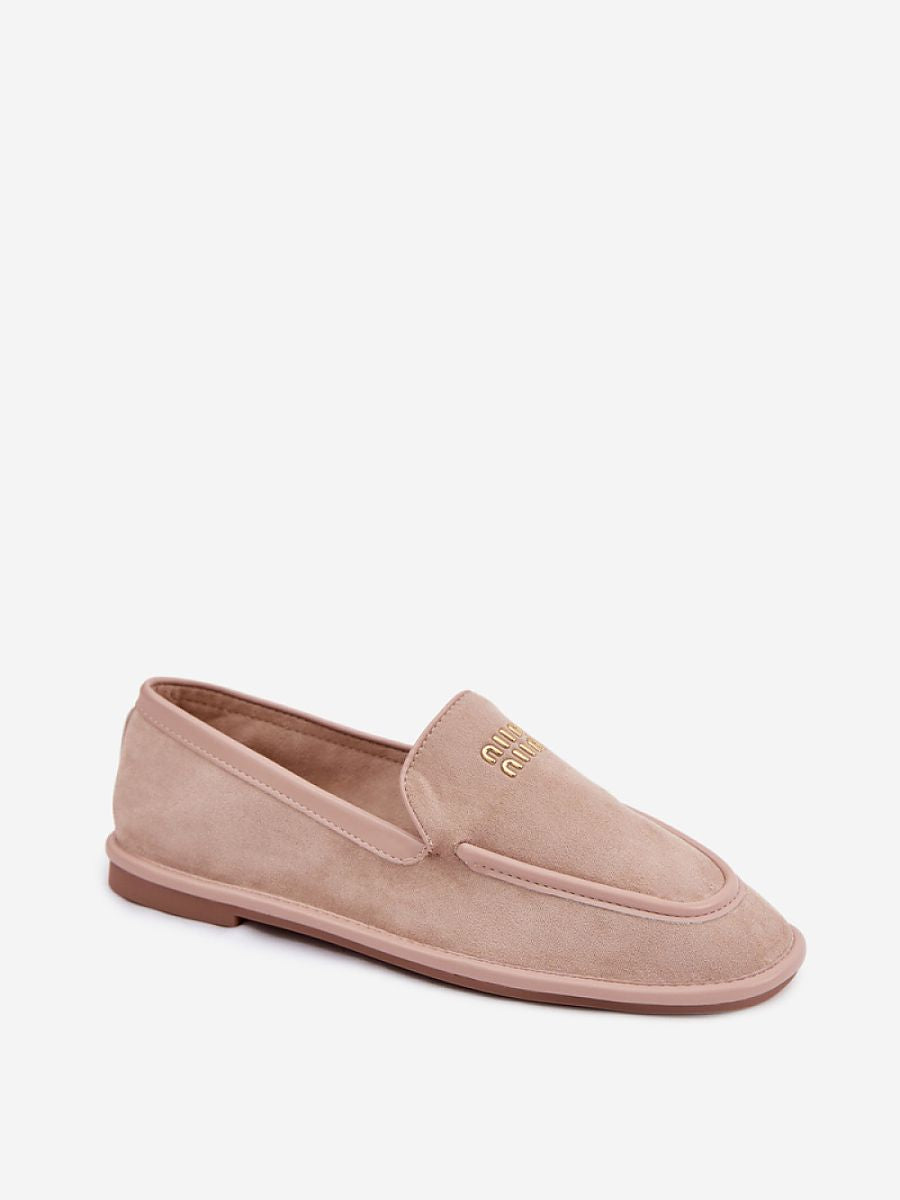 Mocassini Donna Beige Raffinati
