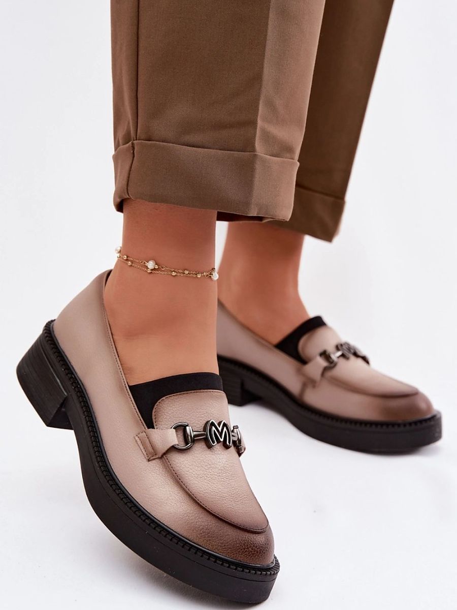 Mocassini Donna Beige alla Moda