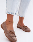 Mocassini Donna Beige di Tendenza