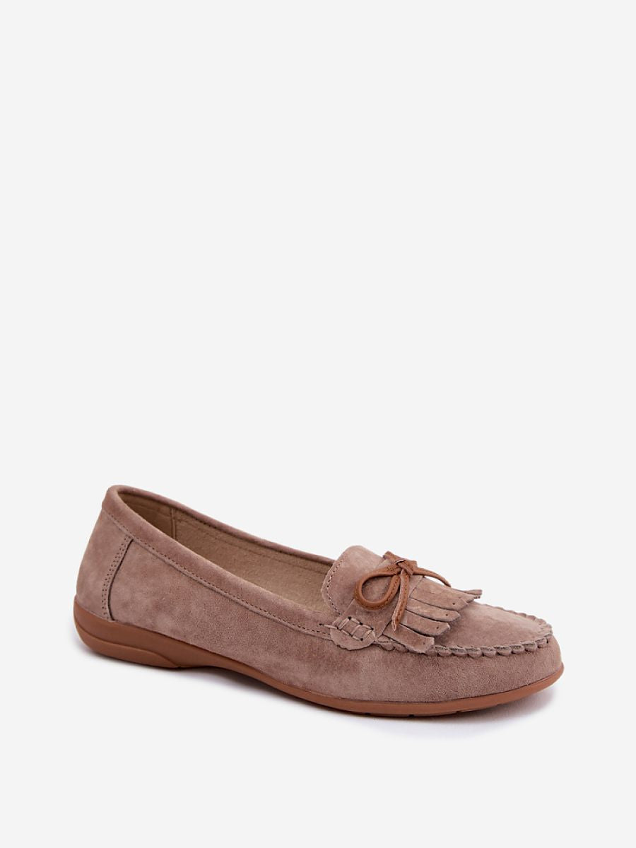 Mocassini Donna Beige di Tendenza