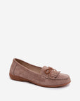 Mocassini Donna Beige di Tendenza