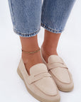 Mocassini Donna Beige Classici