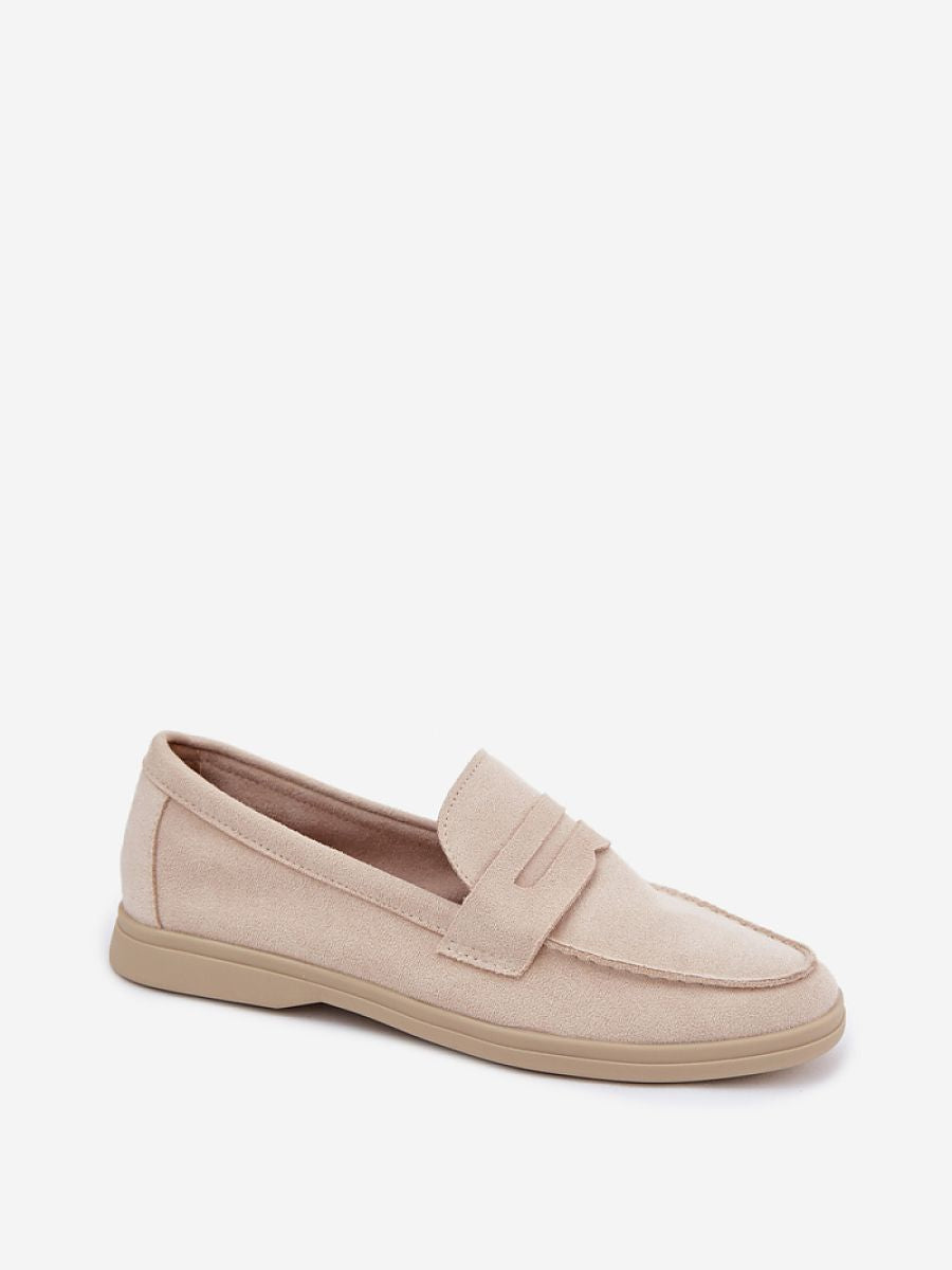 Mocassini Donna Beige Classici