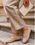 Mocassini Donna Beige alla Moda