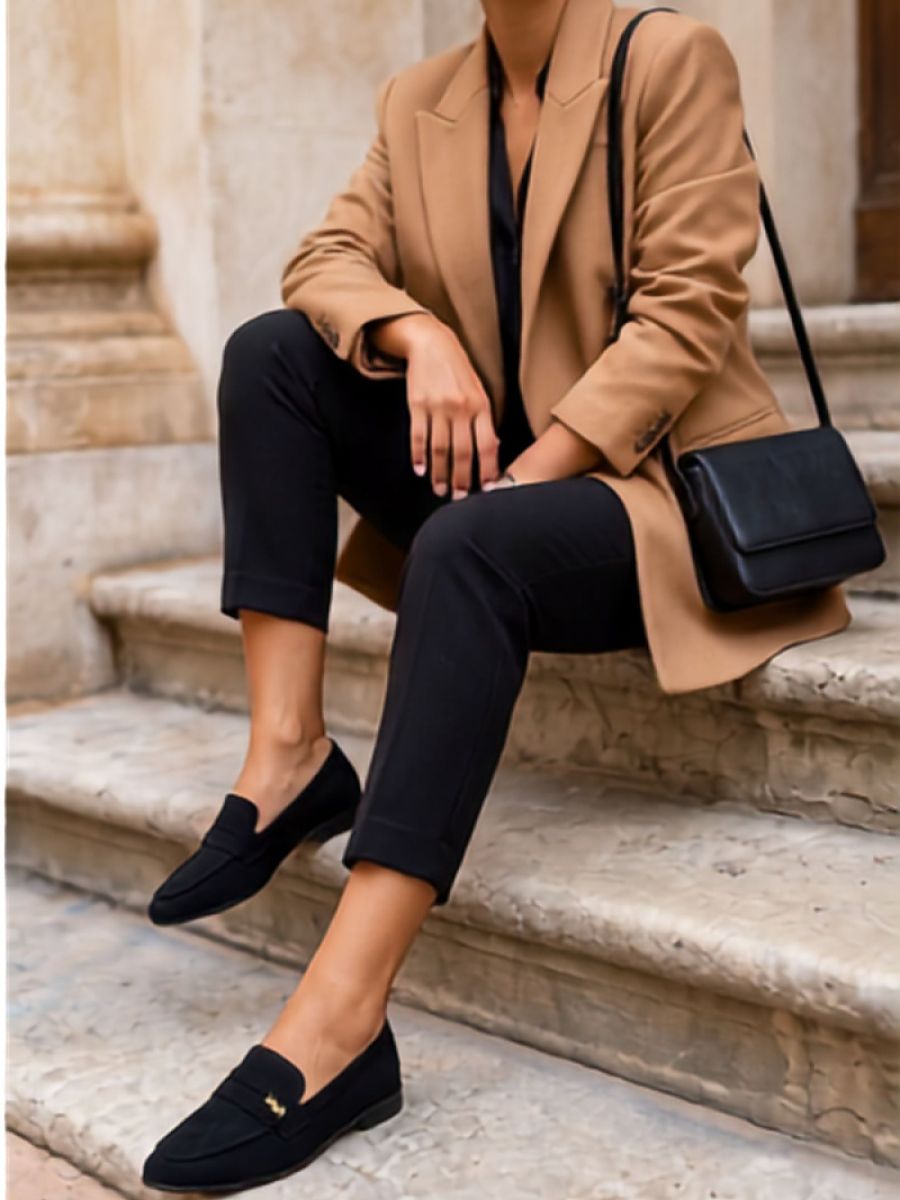 Mocassini Donna Neri Moderni