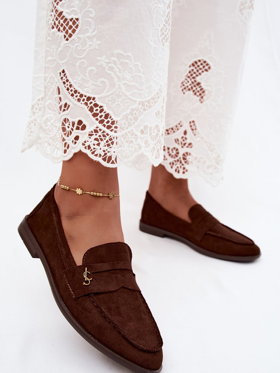 Mocassini Donna Marroni Classici