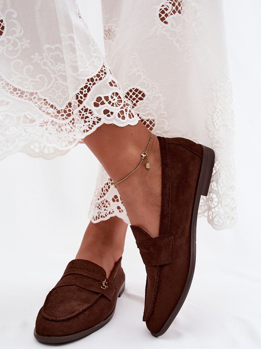 Mocassini Donna Marroni Classici