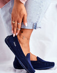 Mocassini Donna Blu Navy Chic e Trendy