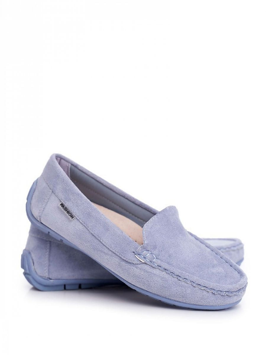 Mocassini Donna Blu alla Moda