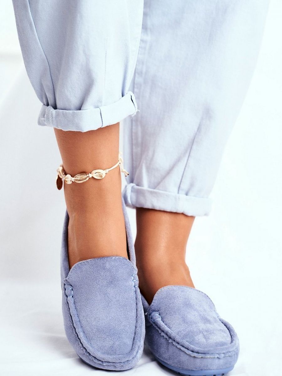 Mocassini Donna Blu alla Moda
