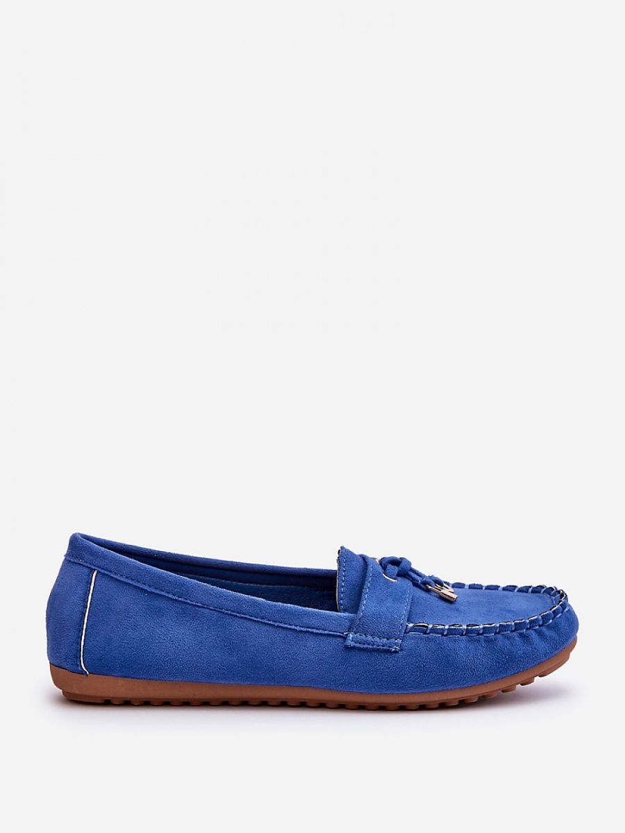 Mocassini Donna Blu Eleganti