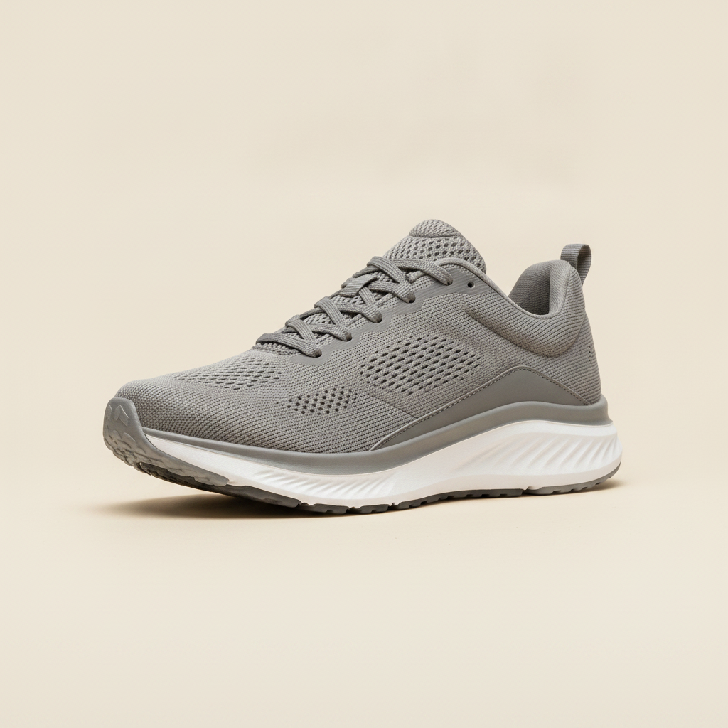 Sneakers Uomo Running Mesh – Leggere e Ultra Traspiranti - Grigio