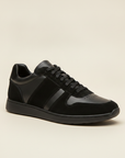 Sneakers Uomo Urban Nere Premium – Stile Cittadino Raffinato - vista 3-4