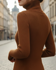 Maglione donna girocollo in materiale morbido