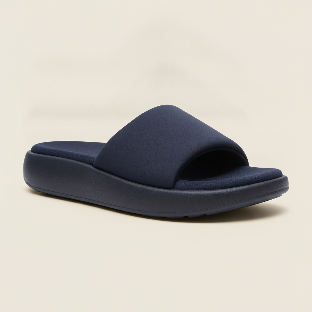 Ciabatte Slides Uomo – Comfort Estivo Rilassato - Blu Navy