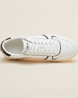 Sneakers Uomo Basse con Dettagli a Contrasto – Design Moderno - vista dall'alto
