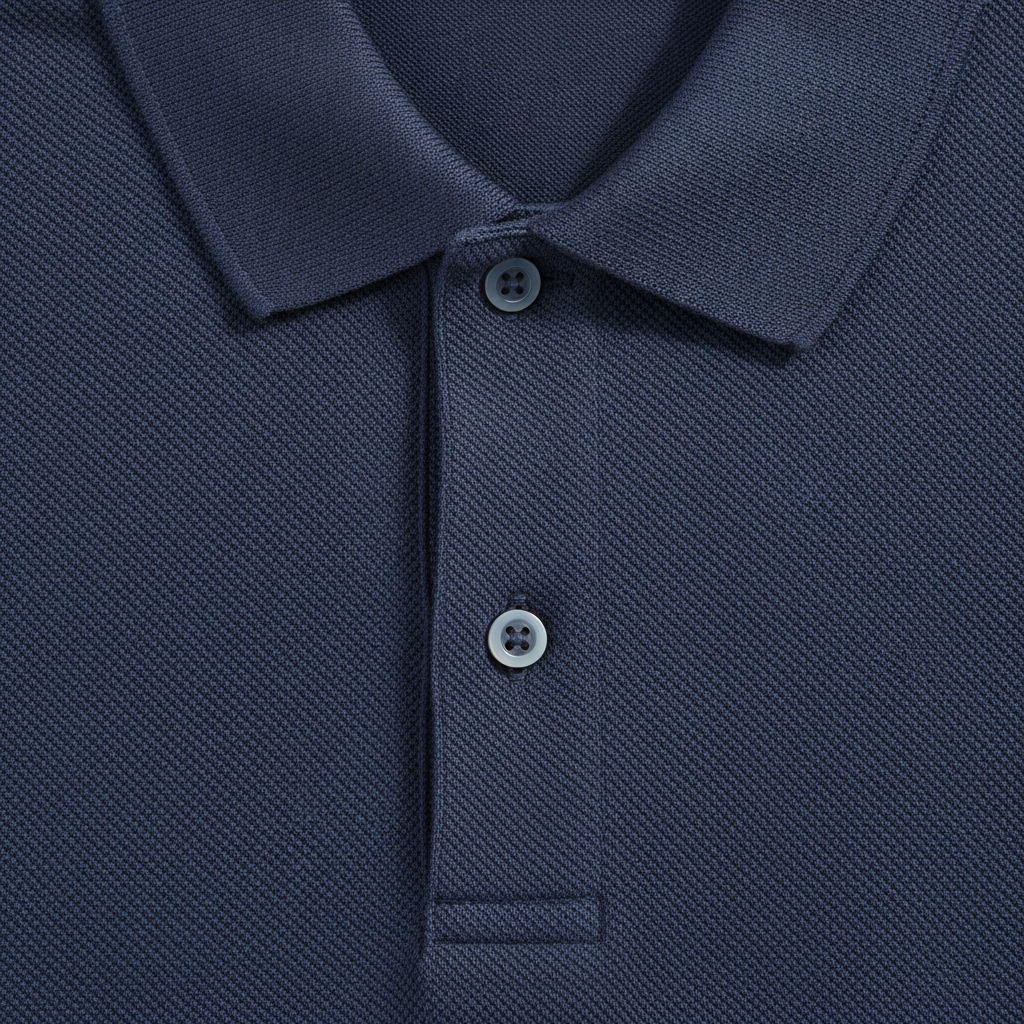 Completo Coordinato Uomo Polo Piqué e Bermuda Chino - dettaglio